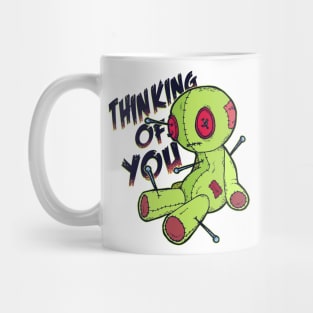 Voodoo Doll Thinking of you Mug